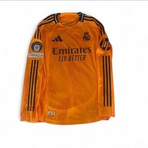Adidas Real Madrid 24/25 Away Soccer Jersey Size XL Player Version Kylian Mbappe